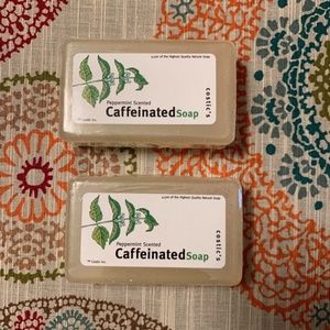 NWT bundle of 2 bars of Costic's Caffeinated Soap